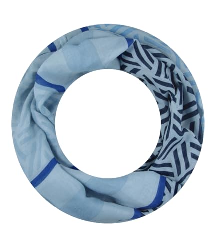 Majea Loop Schal Damen Schlauchschal Halstuch schmaler Loopschal (880051) (blau 14) von Majea