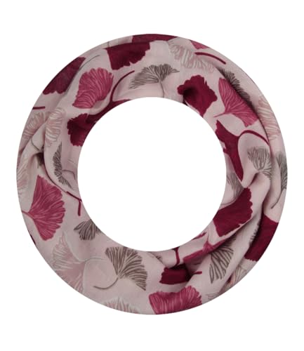 Majea Loop Schal Damen Schlauchschal Halstuch schmaler Loopschal (880051) (rot 13) von Majea