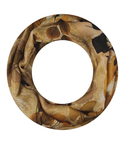 Majea Loop Schal Damen Schlauchschal Halstuch schmaler Loopschal (880052) (gelb 8) von Majea