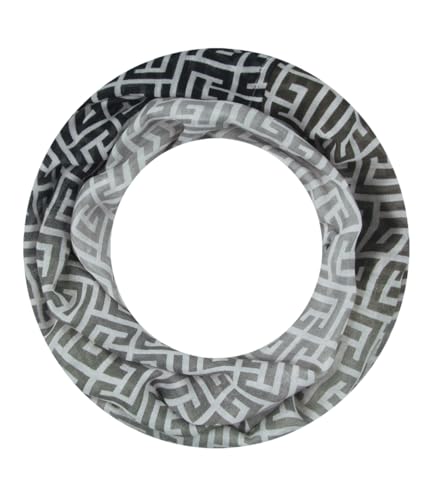 Majea Loop Schal Damen Schlauchschal Halstuch schmaler Loopschal (880052) (grau 7) von Majea