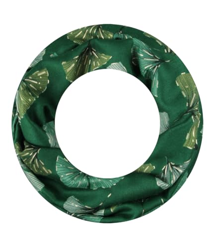Majea Loop Schal Damen Schlauchschal Halstuch schmaler Loopschal (880052) (grün 9) von Majea