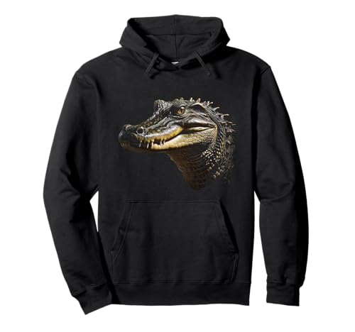Majestic Krokodil Alligator - Kinder & Erwachsene Reptilien Grafik Pullover Hoodie von Majestic Crocodile & Alligator Graphics