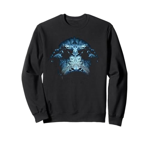 Majestic Krokodil Alligator - Kinder & Erwachsene Reptilien Grafik Sweatshirt von Majestic Crocodile & Alligator Graphics