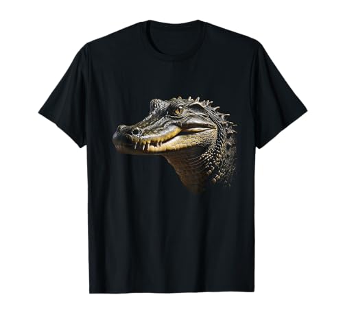 Majestic Krokodil Alligator - Kinder & Erwachsene Reptilien Grafik T-Shirt von Majestic Crocodile & Alligator Graphics
