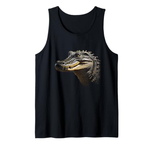 Majestic Krokodil Alligator - Kinder & Erwachsene Reptilien Grafik Tank Top von Majestic Crocodile & Alligator Graphics