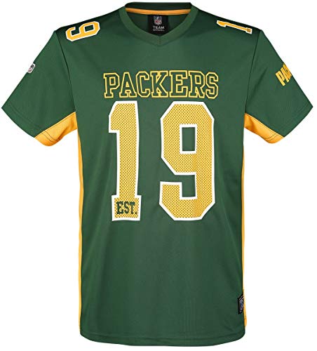 Fanatics NFL Moro Poly Mesh Green Bay Packers T-Shirt Herren grün/gelb, L von Majestic