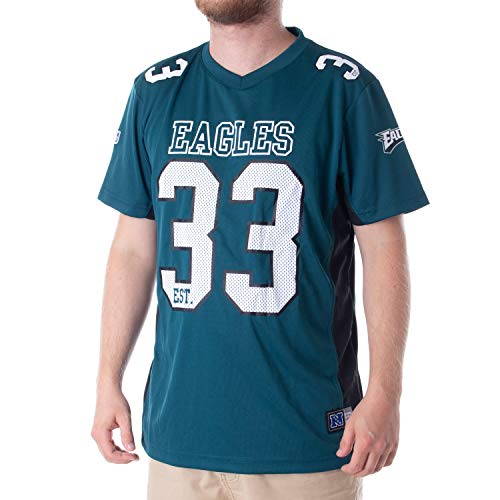 Majestic NFL Philadelphia Eagles Moro Polymesh Jersey Trikot (S) von Fanatics