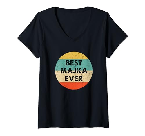 Damen Majka T-Shirt mit V-Ausschnitt Damen Majka T-Shirt mit V-Ausschnitt von Majka Shirts & Gifts