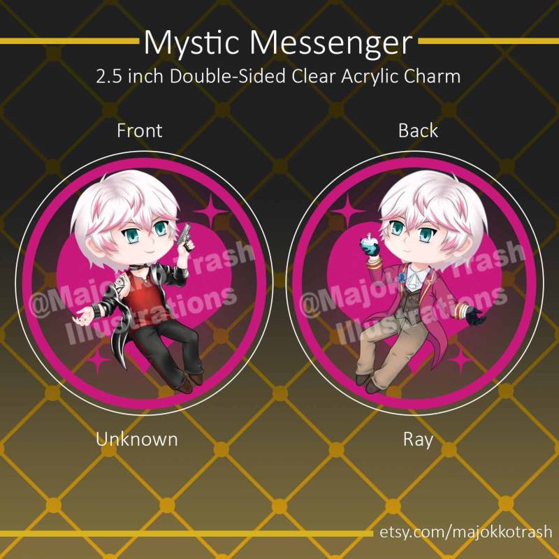 Ray/Unbekannt Doppelseitiger Acryl Anhänger von MajokkoTrash