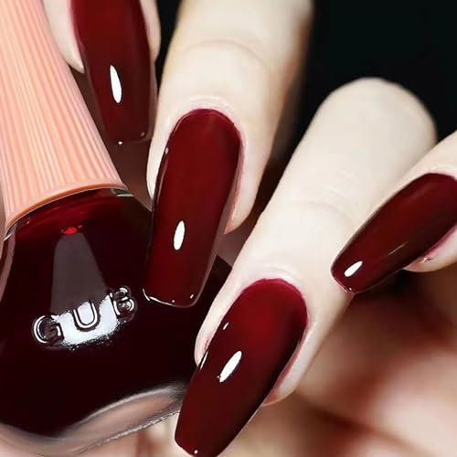 Major Dijit Quick Dry Nail Polish Cherry Summer Nail Lacquer für Nail Art Regular Nail Polish 0,41 fl oz von Major Dijit