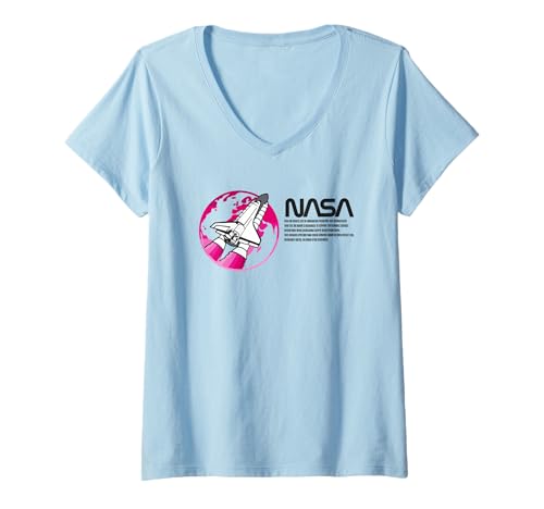 Damen NASA - Innovation Priorities T-Shirt mit V-Ausschnitt Damen NASA - Innovation Priorities T-Shirt mit V-Ausschnitt von Major Future Weltraumforscher NASA Shop