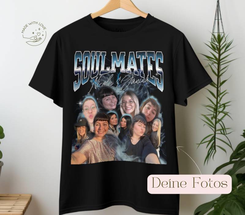 90S Shirt Personalisiert Schwarz, Bootleg in Hund, Tik Tok Trend Shirt, Geschenk 90S Shirt Personalisiert Schwarz, Bootleg in Hund, Tik Tok Trend Shirt, Geschenk von MajouDesigns
