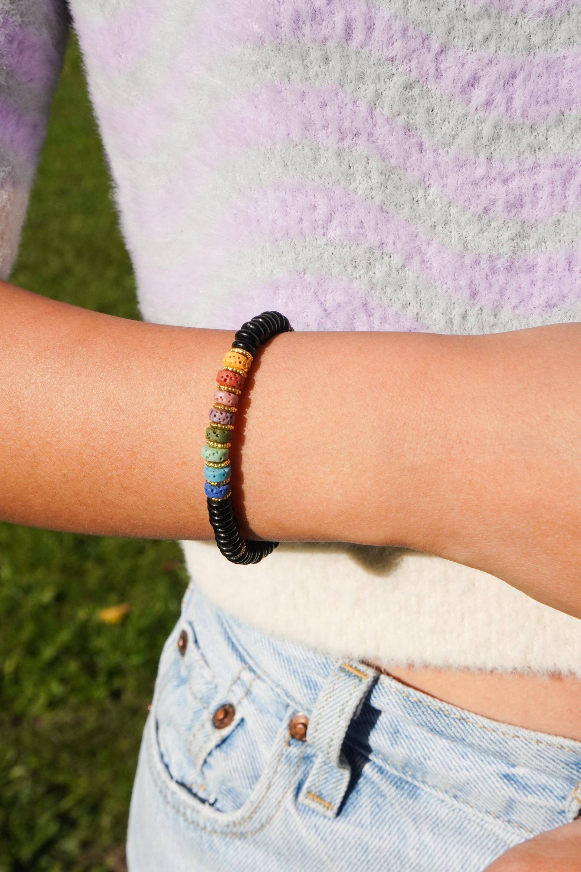 Obsidian Perlenarmband Edelstein Armband Schwarzes Chakra Vulkanstein Handgemacht Obsidian Perlenarmband Edelstein Armband Schwarzes Chakra Vulkanstein Handgemacht von MakaMokaEnergy