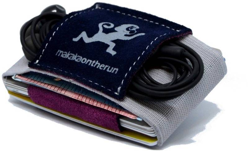 MakakaOnTheRun Brieftasche Triple Slim Wallet von MakakaOnTheRun