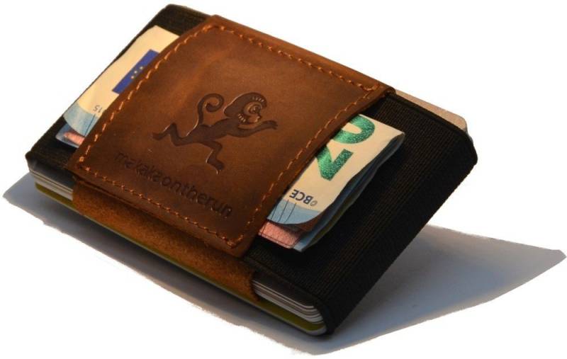 MakakaOnTheRun Brieftasche Triple Slim Wallet von MakakaOnTheRun