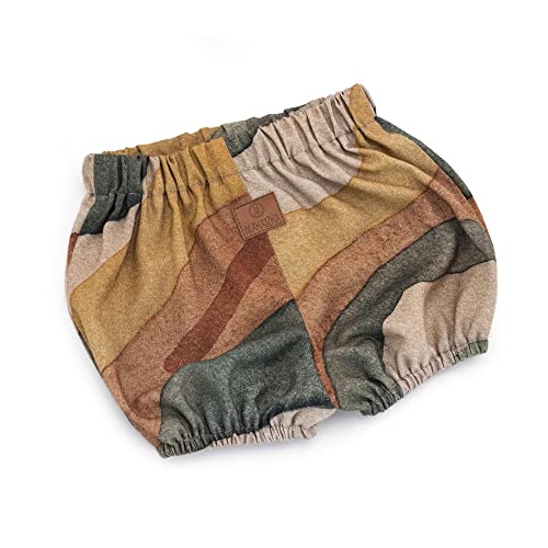 Makaszka Baby-Jungen Bermudashorts Shorts, Rainbow Mountain, 0-18 Monate von Makaszka