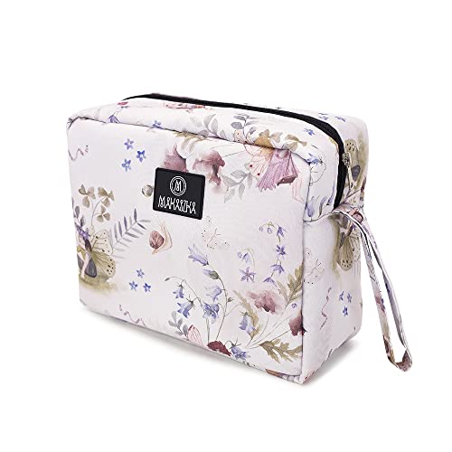 wasserdichte Kosmetiktasche für Mamas, für Schwangere, für die ganze Familie, für Mädchen. Große Kosmetiktasche, Organizer für Toilettenartikel, Kosmetika Makaszka Kollektion Fairies wasserdichte Kosmetiktasche für Mamas, für Schwangere, für die ganze Familie, für Mädchen. Große Kosmetiktasche, Organizer für Toilettenartikel, Kosmetika Makaszka Kollektion Fairies von Makaszka