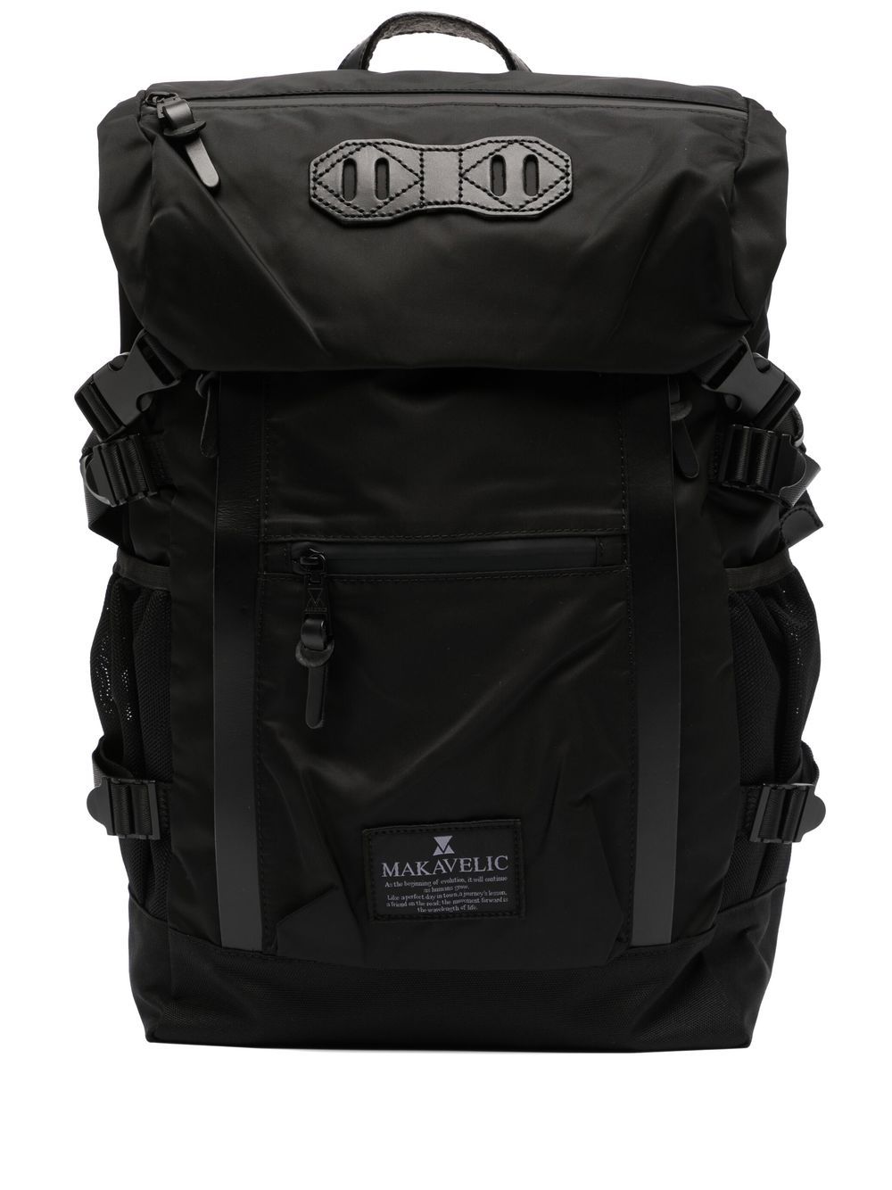 Makavelic Chase Double-Line Rucksack - Schwarz von Makavelic