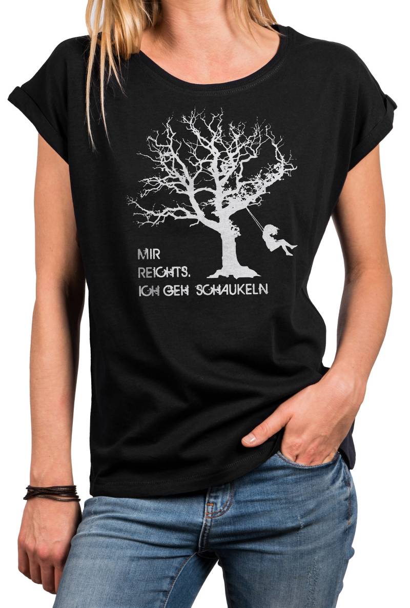 Funny Statement Shirt Damen Große Größen Schwarz Grau Blau Xs - 5Xl von MakayaShirts