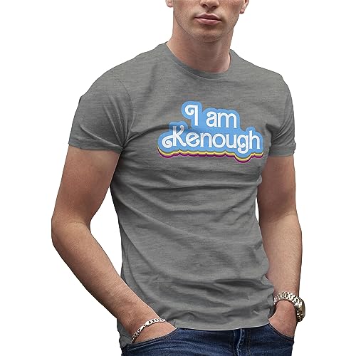 I am Kenough New Trending by Ryan Herren Grau T-Shirt Size S von Makdi