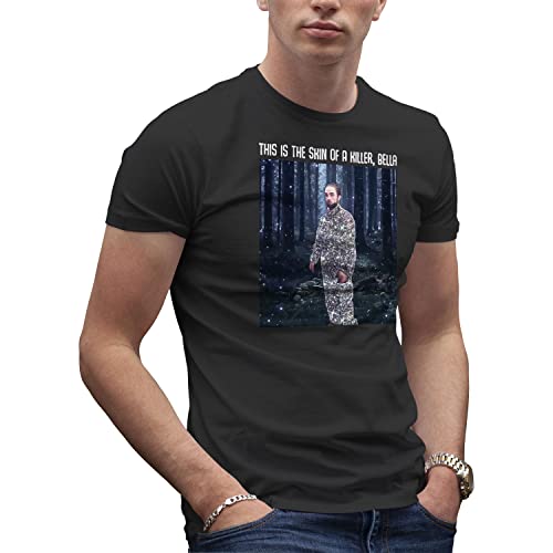 Robert Pattinson Shirt This is The Skin of a Killer Bella Herren Schwarz T-Shirt Size 3XL von Makdi