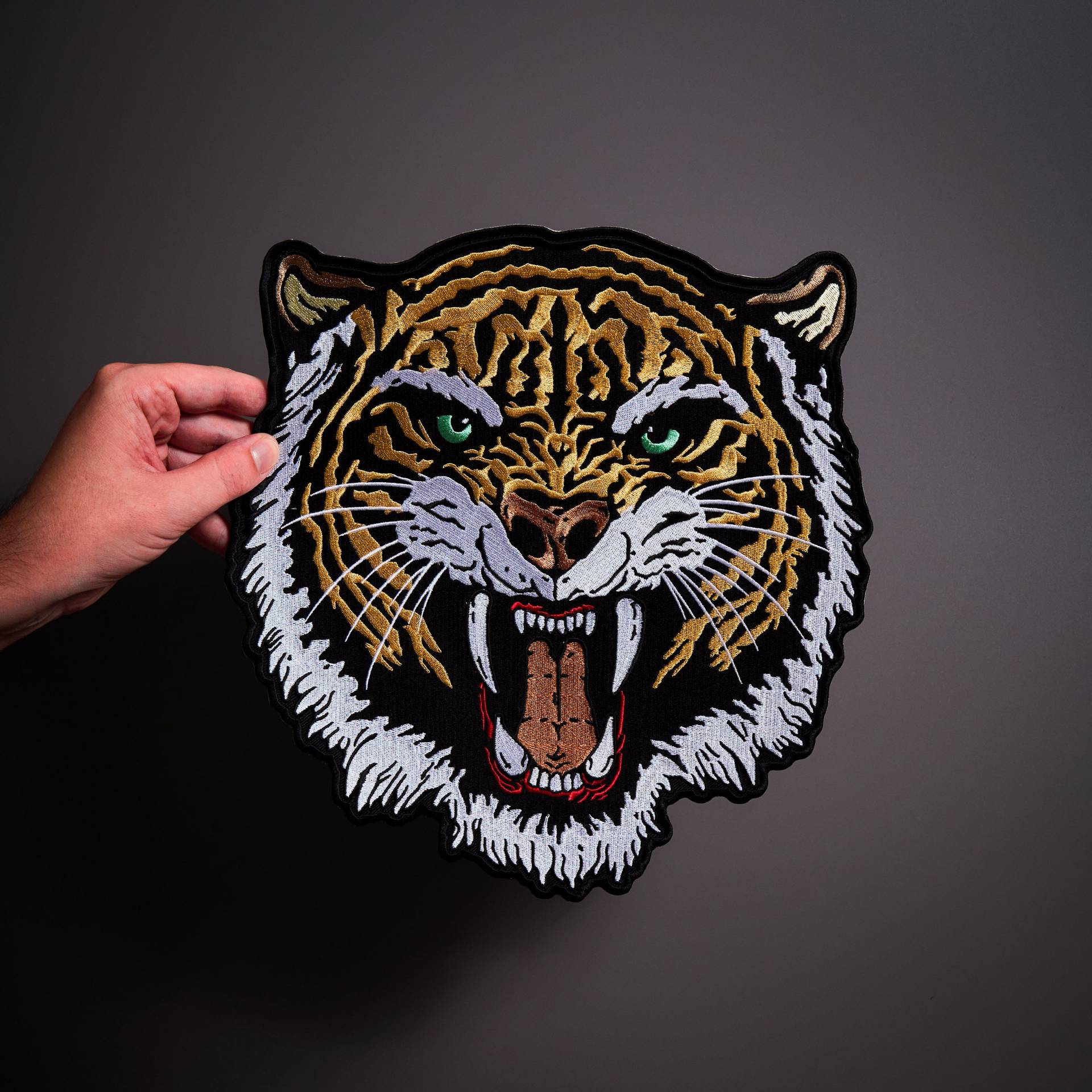 Tiger Large Back Patch Für Custom Bikerweste von MakeMyPatchNow