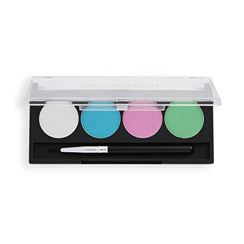 Makeup Revolution, Graphic Liner Palette, Coloured Eyeliner, Pastel Dream, 4 x 1.35g von Makeup Revolution