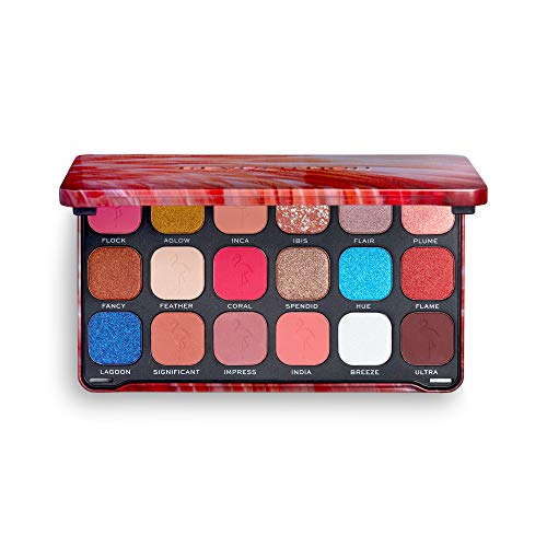 Makeup Revolution, Forever Flawless Lidschatten Palette, Flamboyance Flamingo, 18 Farbtöne, 19.8g Makeup Revolution, Forever Flawless Lidschatten Palette, Flamboyance Flamingo, 18 Farbtöne, 19.8g von Revolution Beauty London