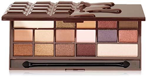 Makeup Revolution I Heart Makeup Eyeshadow Palette I Heart Chocolate, 22 g von MakeUp Revolution