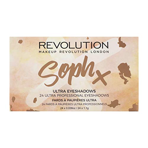 Makeup Revolution, Soph, Lidschattenpalette, 24 Farbtöne, 26,4 g von Makeup Revolution