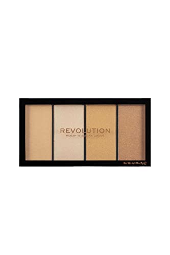 Revolution Highlighter Palette Reloaded Lustre Lights Warm von Revolution