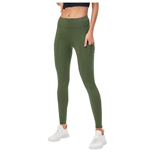 MakeYouChic Sporthose Damen Damen Winter Seamless Shape Leggings Sexy Bunt Booty Lange Sporthose Slim Fit Shaping Leggings Nahtlose Blickdicht Po Push Up high Waist Fitness Gym von MakeYouChic