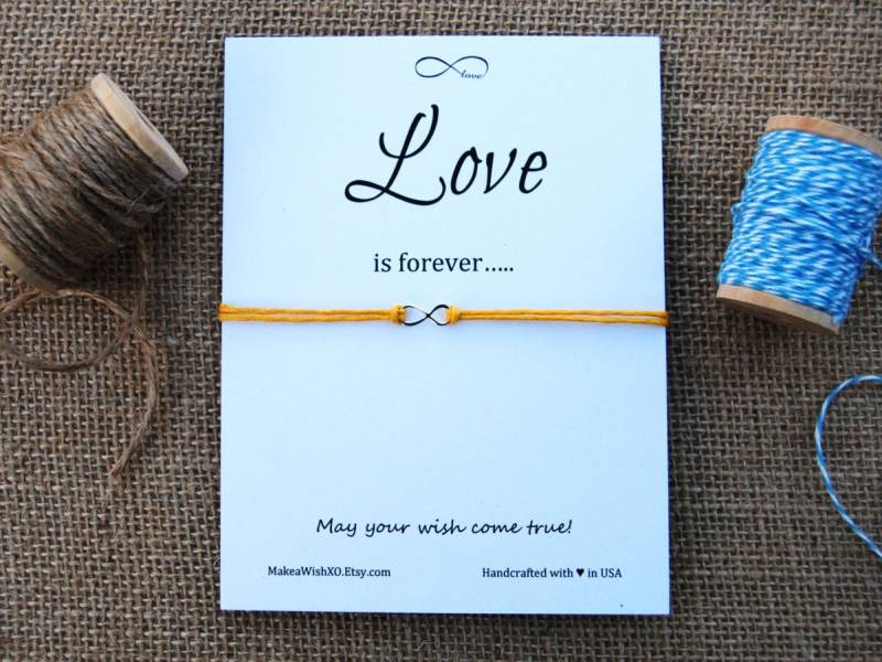 Unendlich Armband Sterling Silber Infinity Freundschaft Geschenk Für Frauen Paar Armbänder Geburtstagsgeschenk Sie von MakeaWishXO