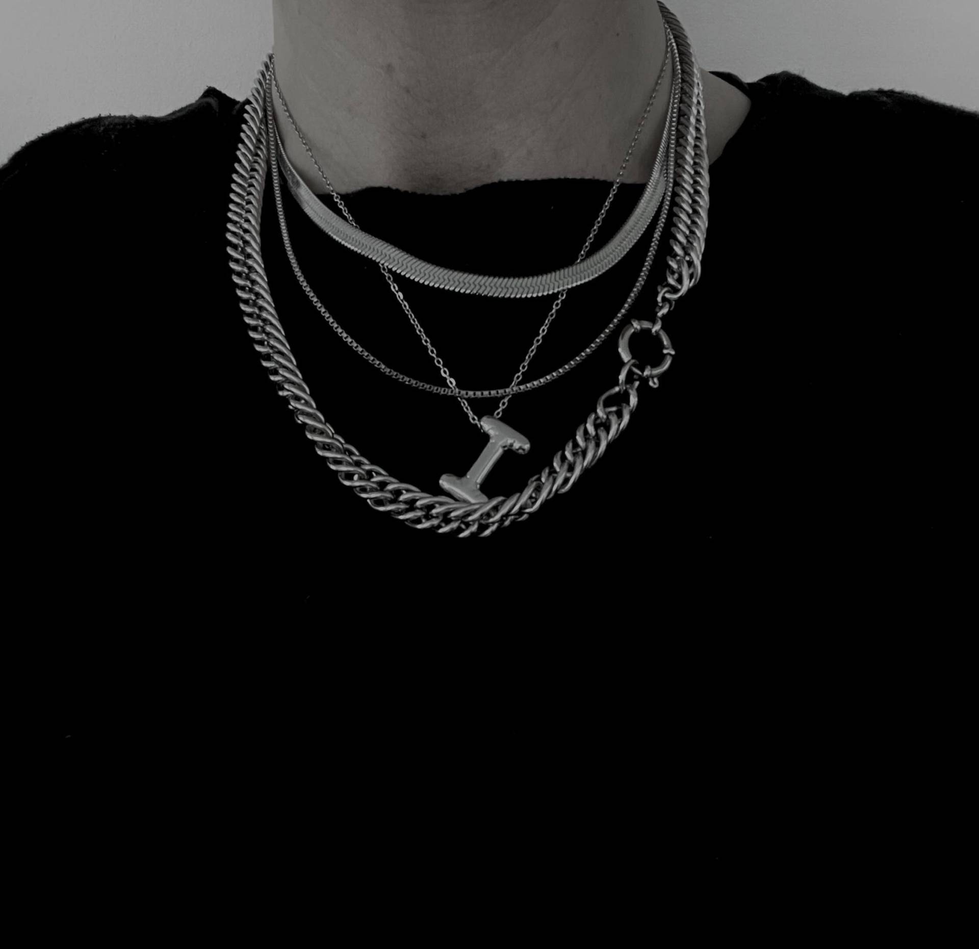 Halskette Buchstaben | Statementkette| Muttertag Geschenk Mom| Love Necklace von MakeitNeon