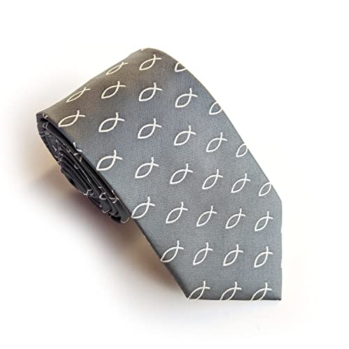 Jesus-Fisch-Krawatte, christliche Krawatte, Pastor-Krawatte von Maker V
