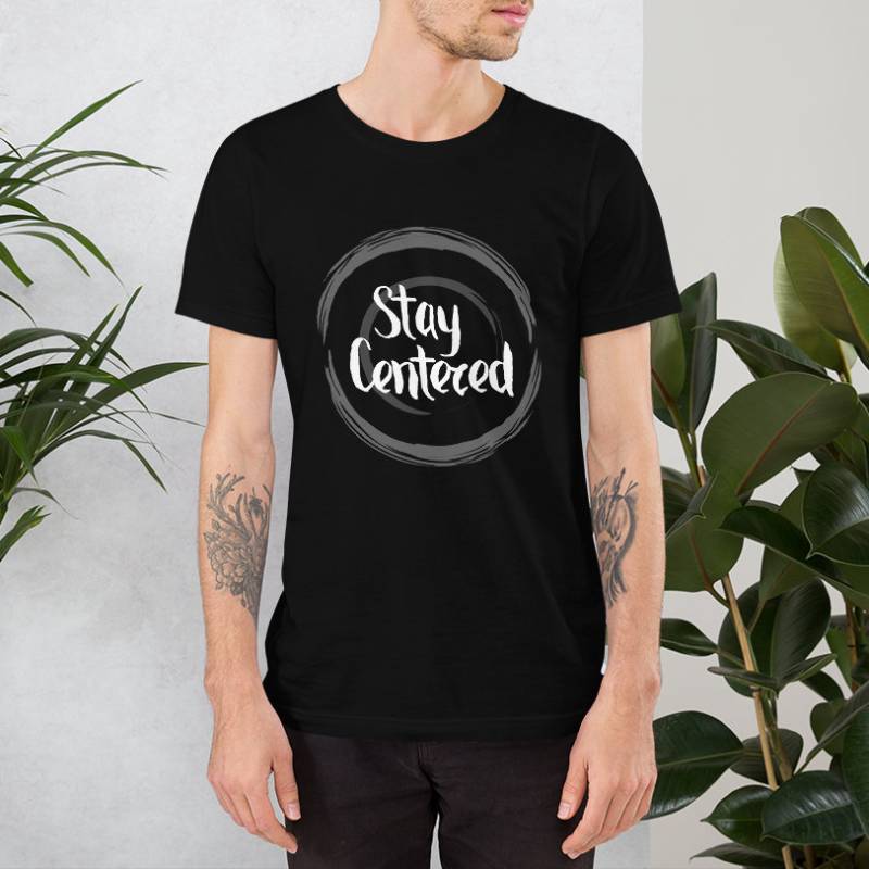 Bleiben Sie Zentriert Keramikscheibe Shirt Grafik T-Shirt, Geschenk Für Keramik Künstler Unisex Bleiben Sie Zentriert Keramikscheibe Shirt Grafik T-Shirt, Geschenk Für Keramik Künstler Unisex von MakersNook