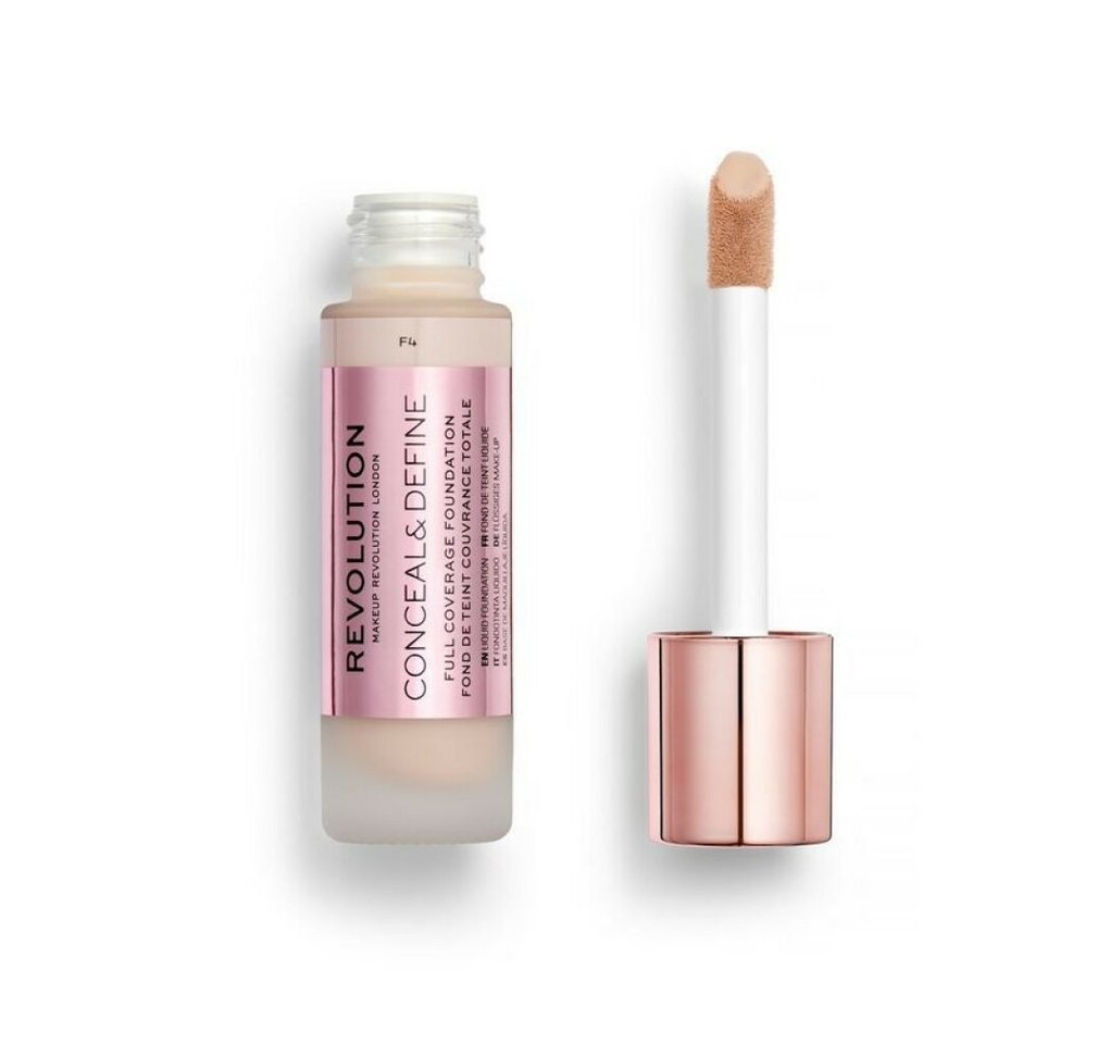 Makeup Revolution London Concealer Conceal & Define Make Up F4 Makeup Revolution London Concealer Conceal & Define Make Up F4 von Makeup Revolution London