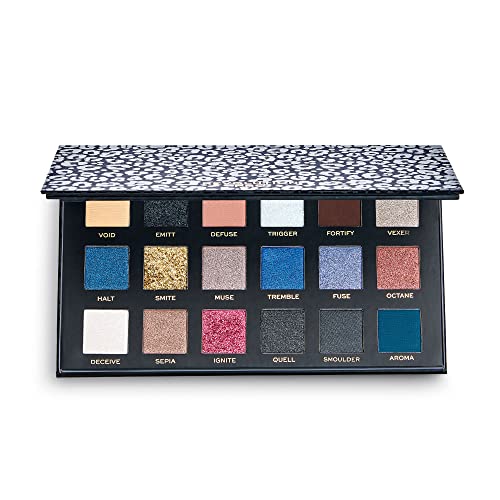 MakeUp Revolution Pro New Neutral Smoked Lidschatten Palette mehrfarbig von Revolution Beauty London