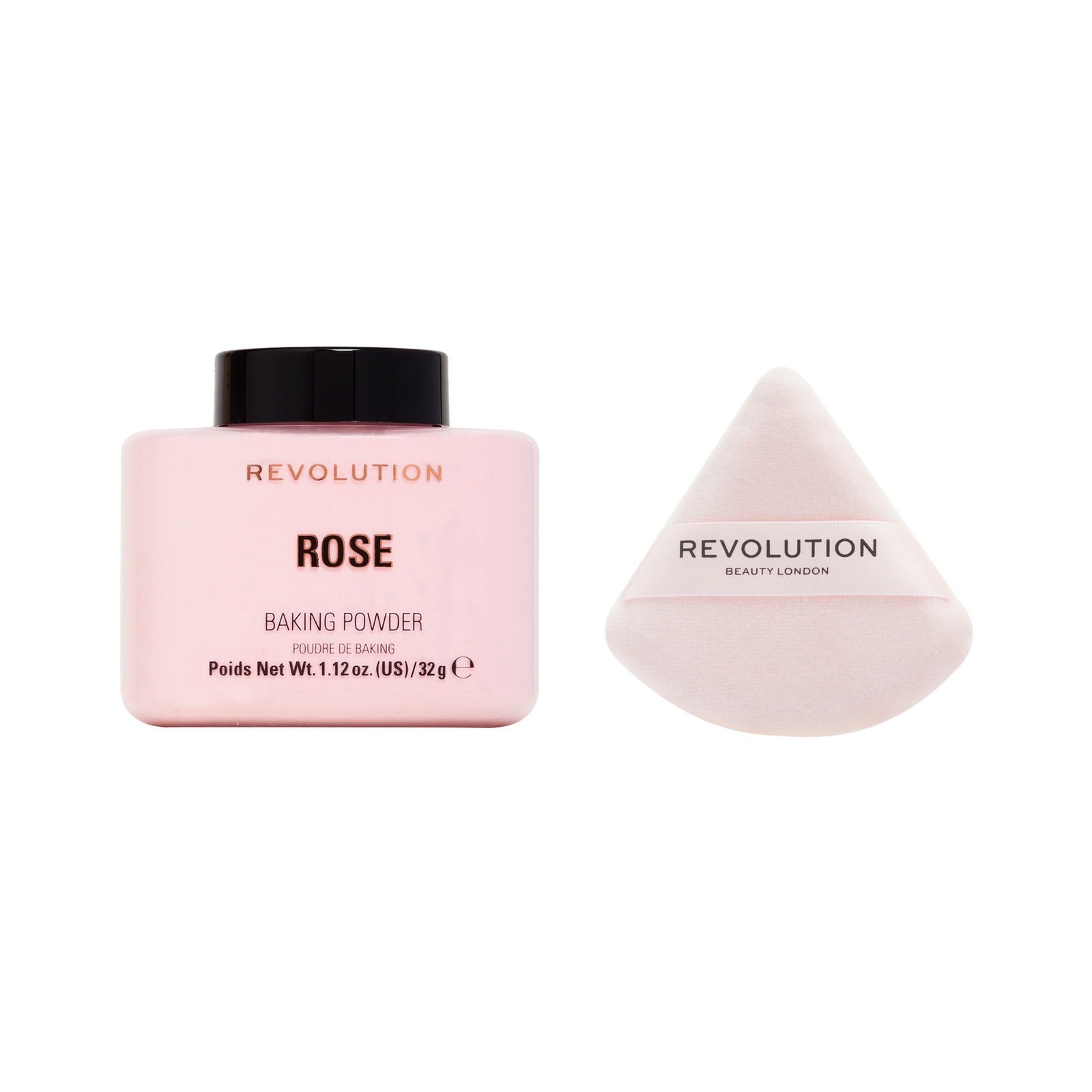 Makeup Revolution Baking Powder and Powder Puff Duo - Rose Makeup Revolution Baking Powder and Powder Puff Duo - Rose von Makeup Revolution
