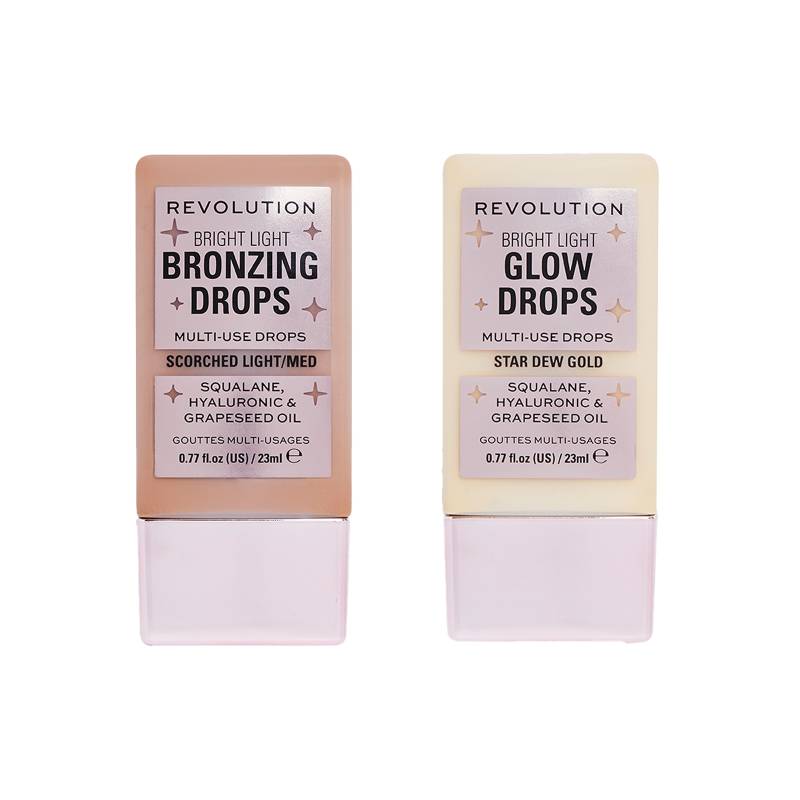 Makeup Revolution Bronze and Glow Drop Duo (Various Shades) - Bronze Scorched von Makeup Revolution