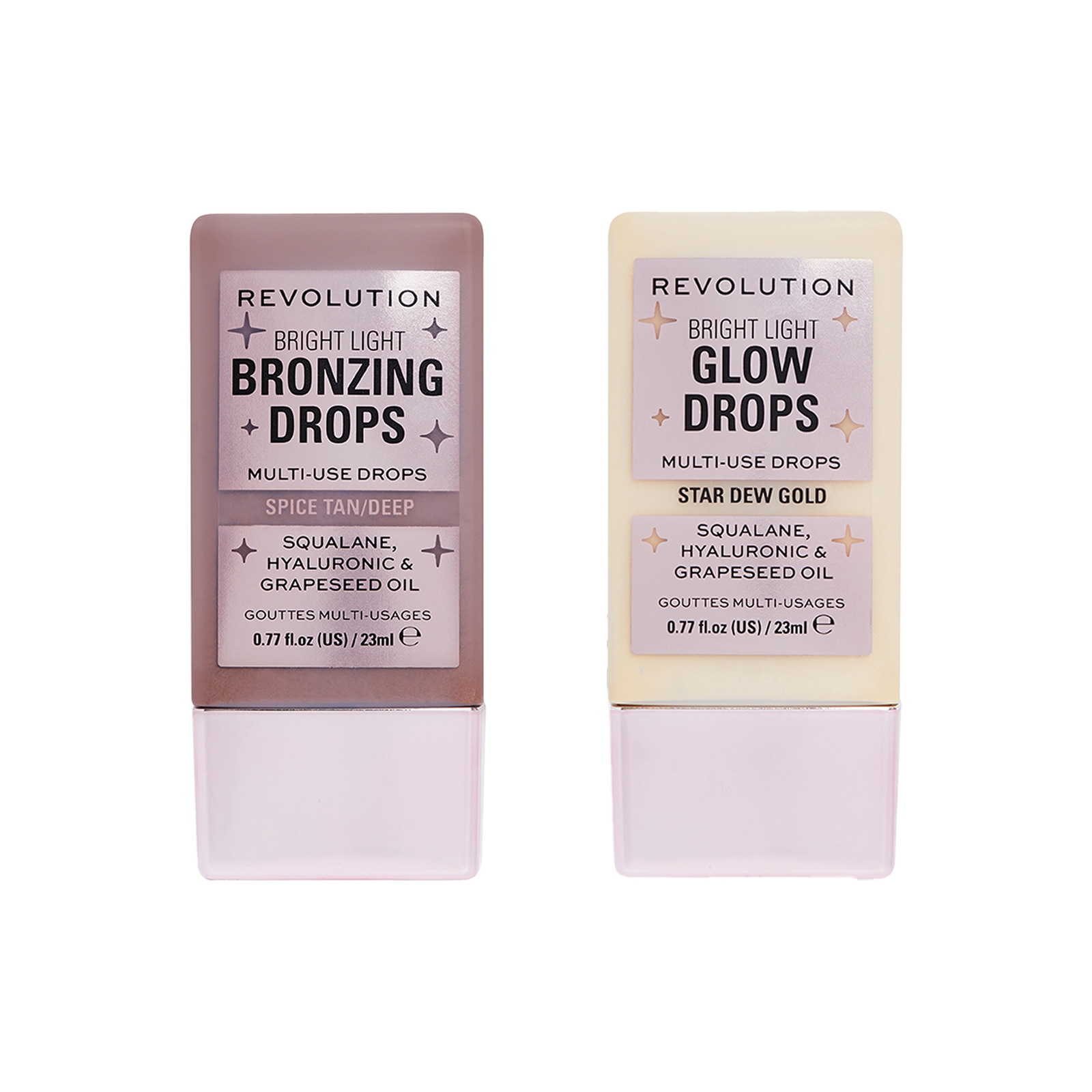Makeup Revolution Bronze and Glow Drop Duo (Various Shades) - Deep Bronze Spice von Makeup Revolution