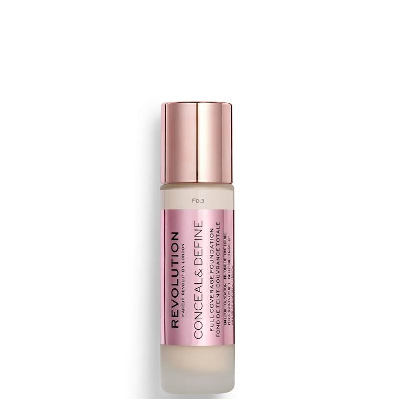 Makeup Revolution Conceal & Define Foundation (Verschiedene Farbtöne) - F0.3 von Makeup Revolution