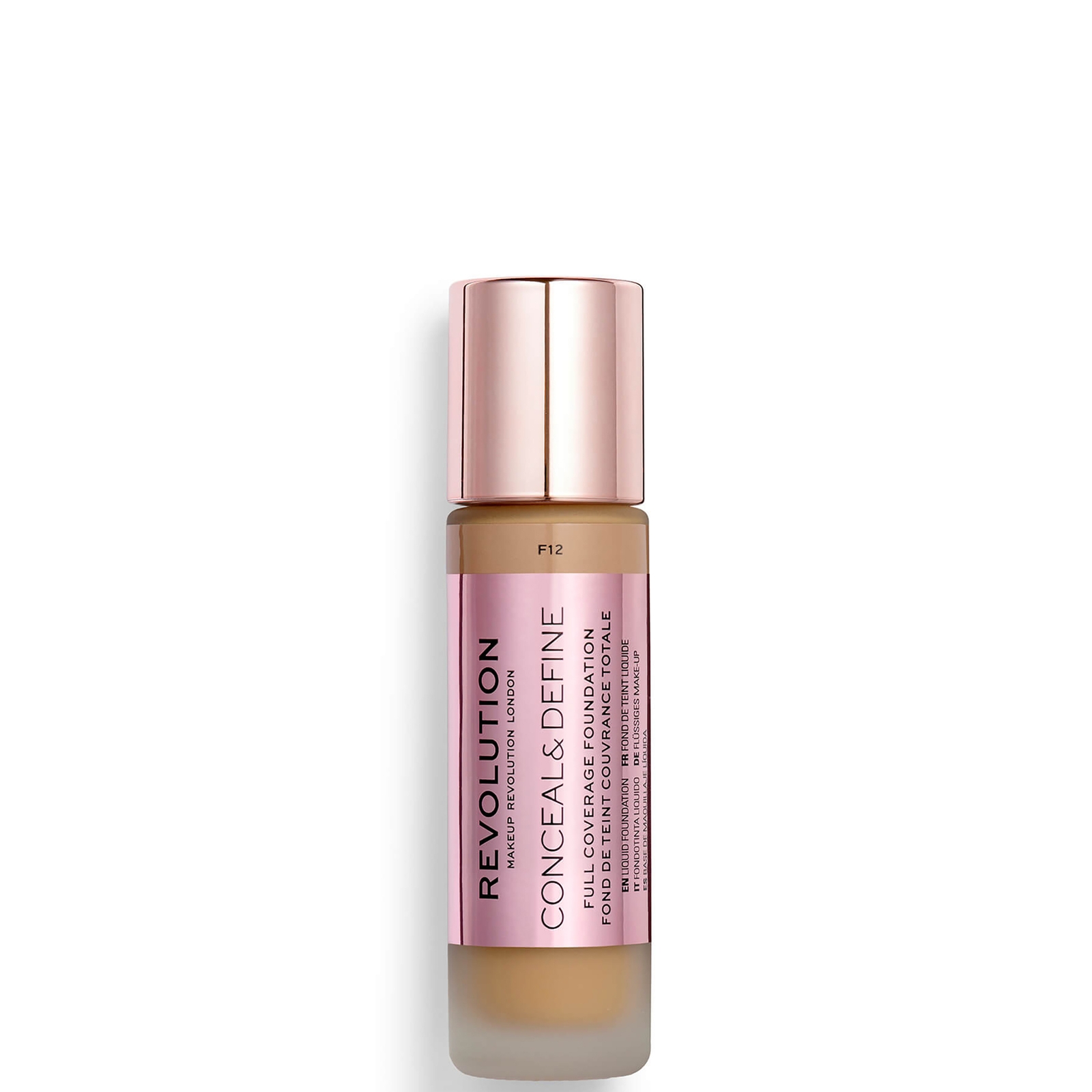 Makeup Revolution Conceal & Define Foundation (Verschiedene Farbtöne) - F12 von Makeup Revolution