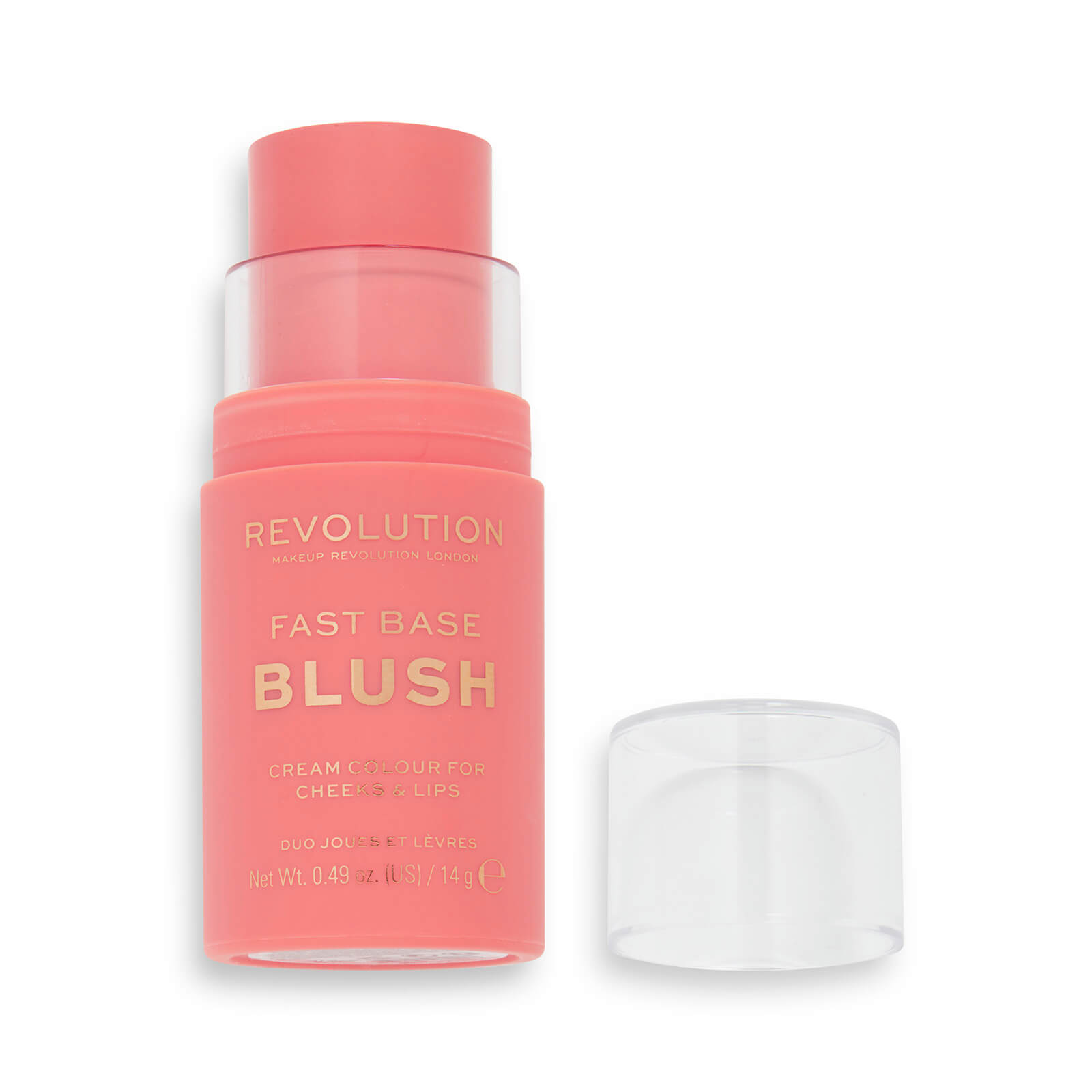 Makeup Revolution Fast Base Blush Stick (Various Shades) - Peach von Makeup Revolution