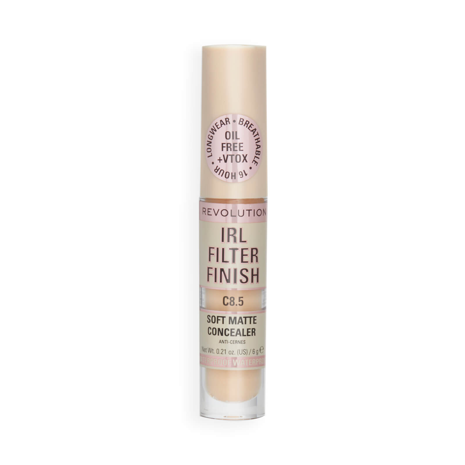 Makeup Revolution IRL Filter Finish Concealer 6 g (Verschiedene Farbtöne) - C8.5 von Makeup Revolution