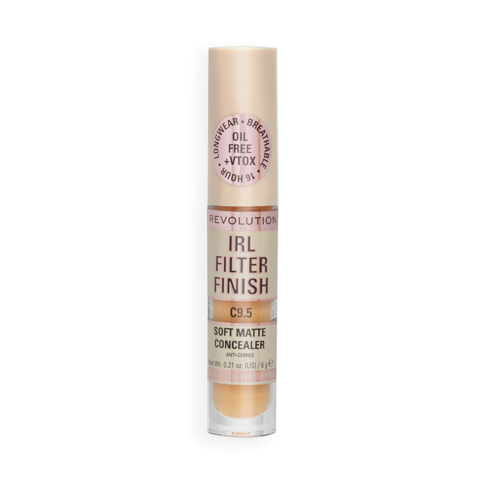 Makeup Revolution IRL Filter Finish Concealer 6 g (Verschiedene Farbtöne) - C9.5 von Makeup Revolution