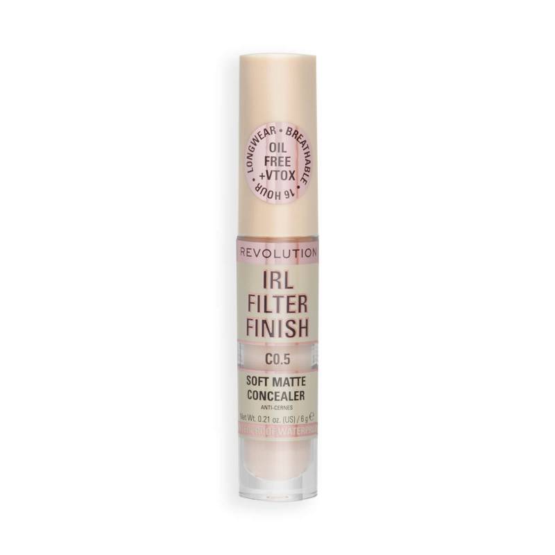 Makeup Revolution IRL Filter Finish Concealer 6 g (Verschiedene Farbtöne) - C0.5 von Makeup Revolution