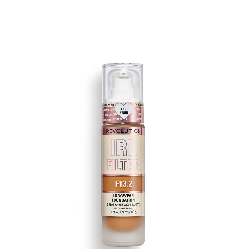 Makeup Revolution IRL Filter Foundation mit langer Haltbarkeit 23 ml (Verschiedene Farbtöne) - F13.2 von Makeup Revolution