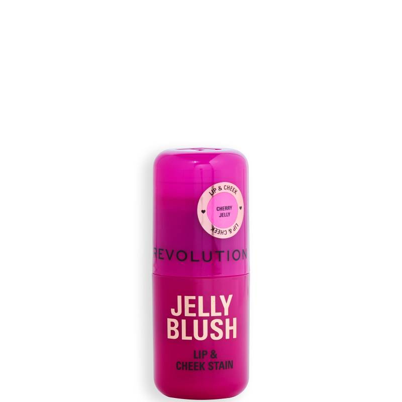 Makeup Revolution Jelly Blush Stick Lip and Cheek Stain 5.5g (Various Shades) - Cherry Red von Makeup Revolution