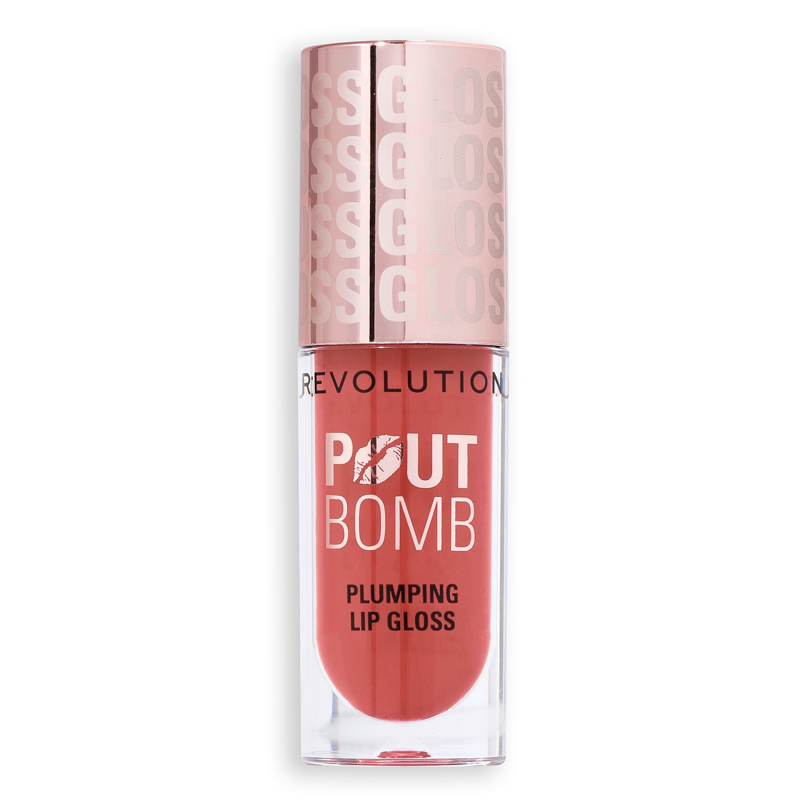 Makeup Revolution Pout Bomb Plumping Gloss Jelly 4.5ml (Various Shades) - Melba Warm Peach von Makeup Revolution